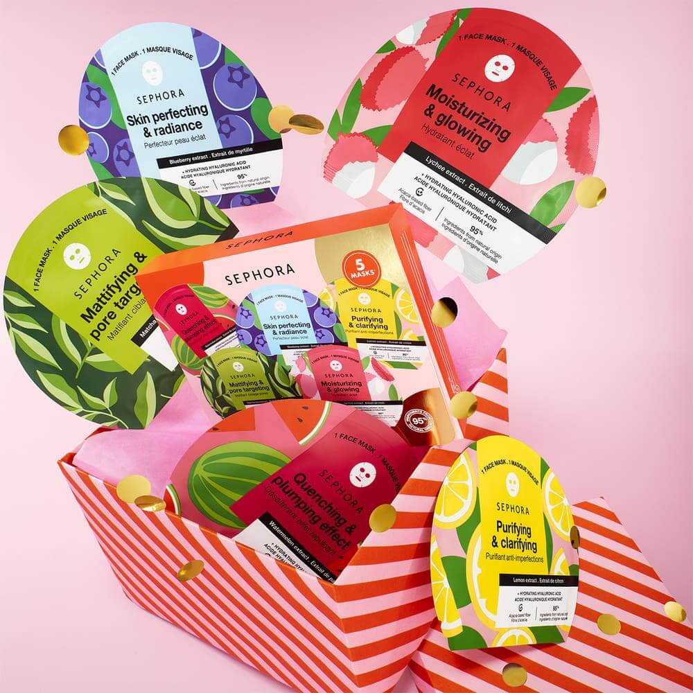 5 FACE MASK MAGIC (SET CON 5 MASCARILLAS FACIALES)